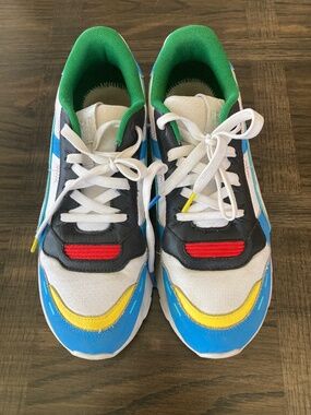 PUMA RS Colorblock Chunky Sneakers Size 9 Men Retro Vibe Streetwear